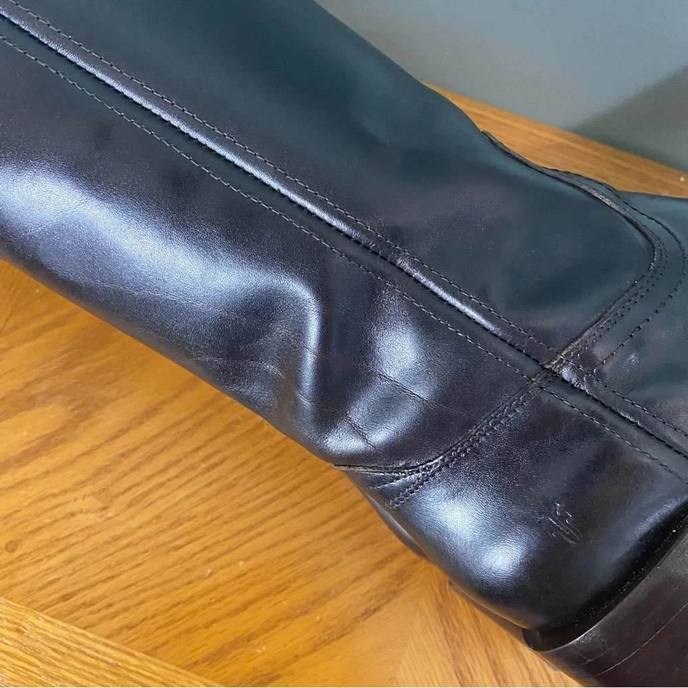 Frye Campus 14L Boot Dark Brown Leather Size 6 - Picture 10 of 12